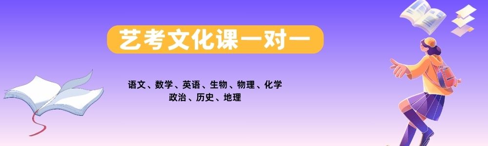 艺考文化课一对一